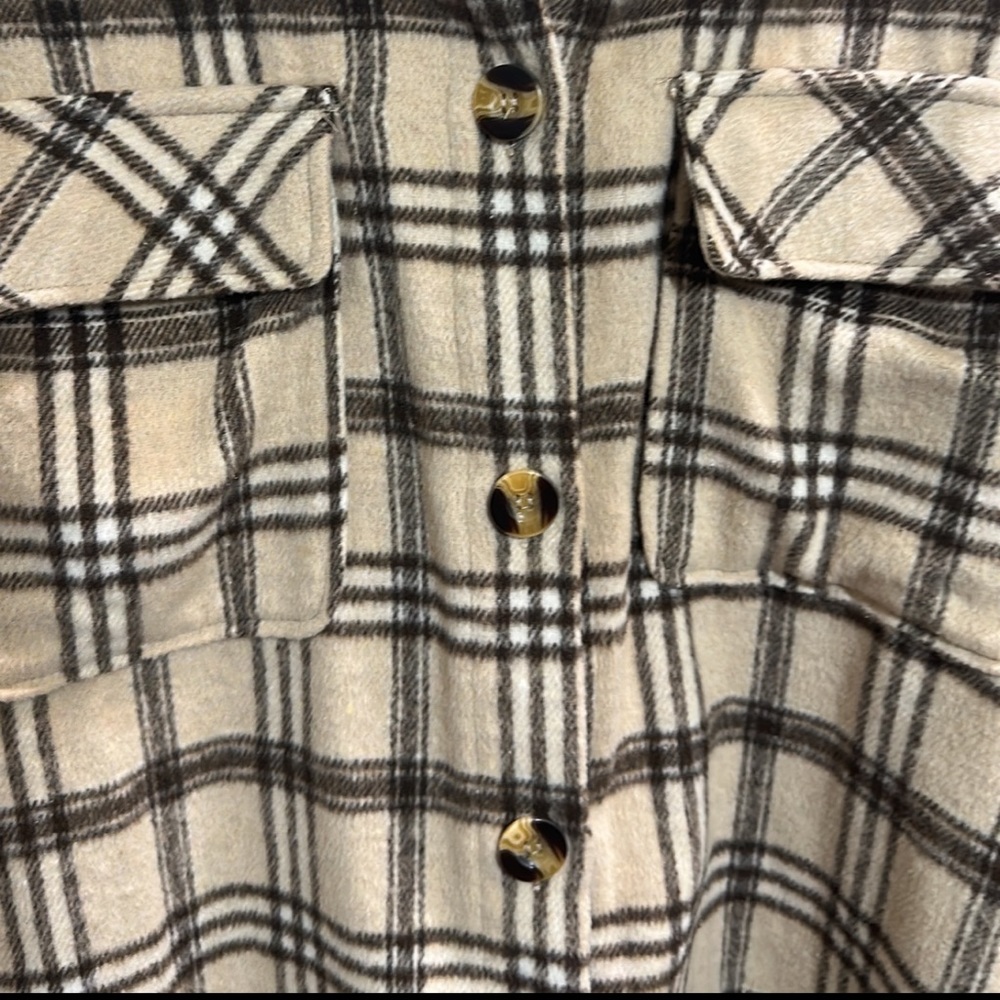 Motel Rocks Plaid Jacket. Size XS. - Picture 7 of 7